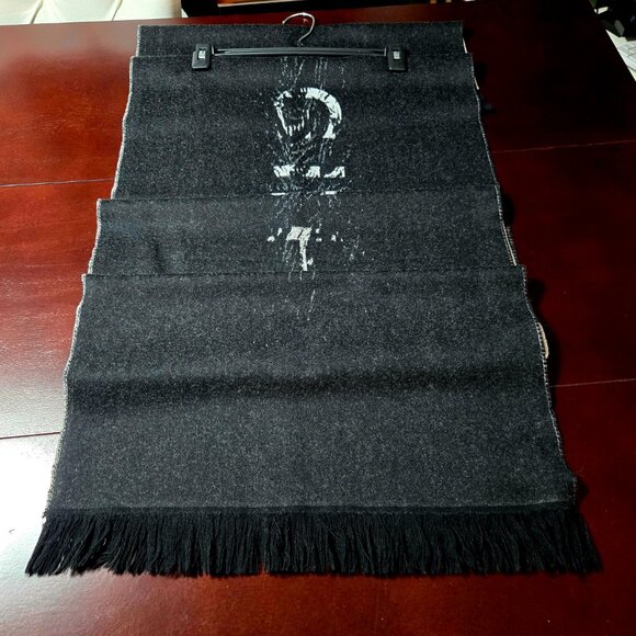 Givenchy Intarsia-Knit Reversible Logo Wool Scarf - Picture 3 of 7